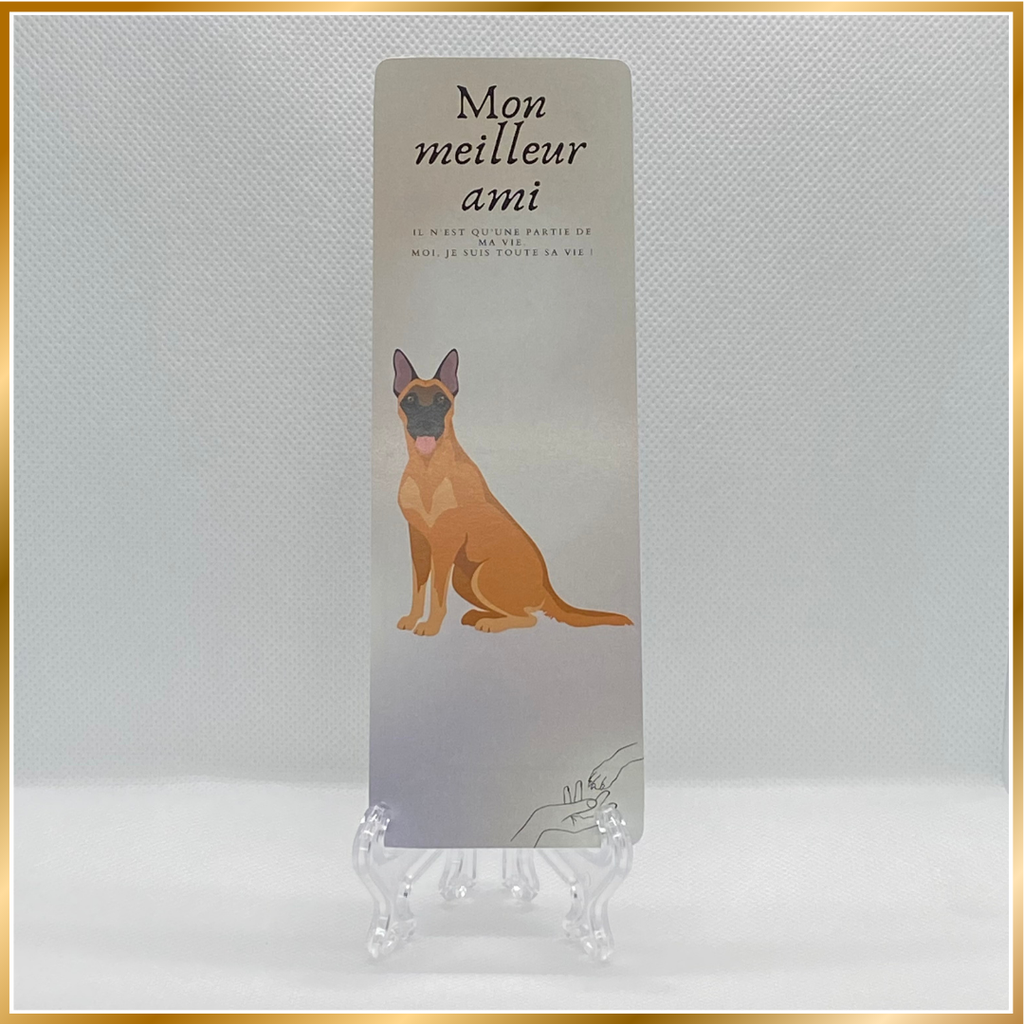 MARQUE-PAGE MALINOIS